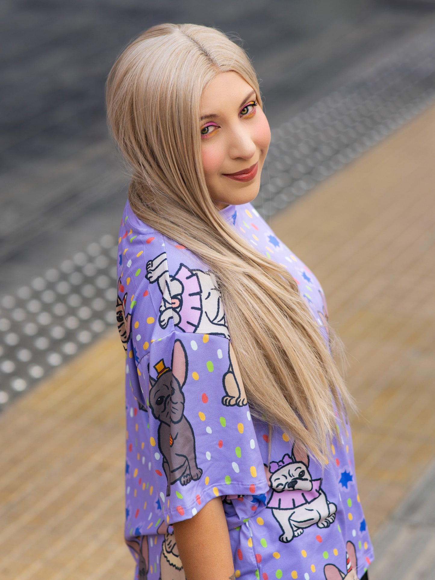 Polera oversize frenchies