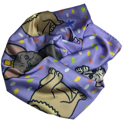 Pañuelo frenchies 70x70